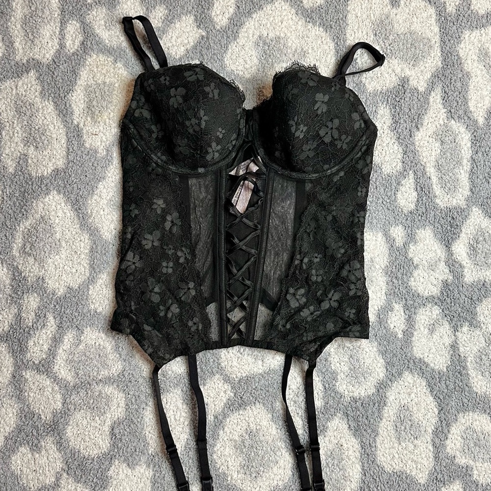 VS 🥵 Black Corset